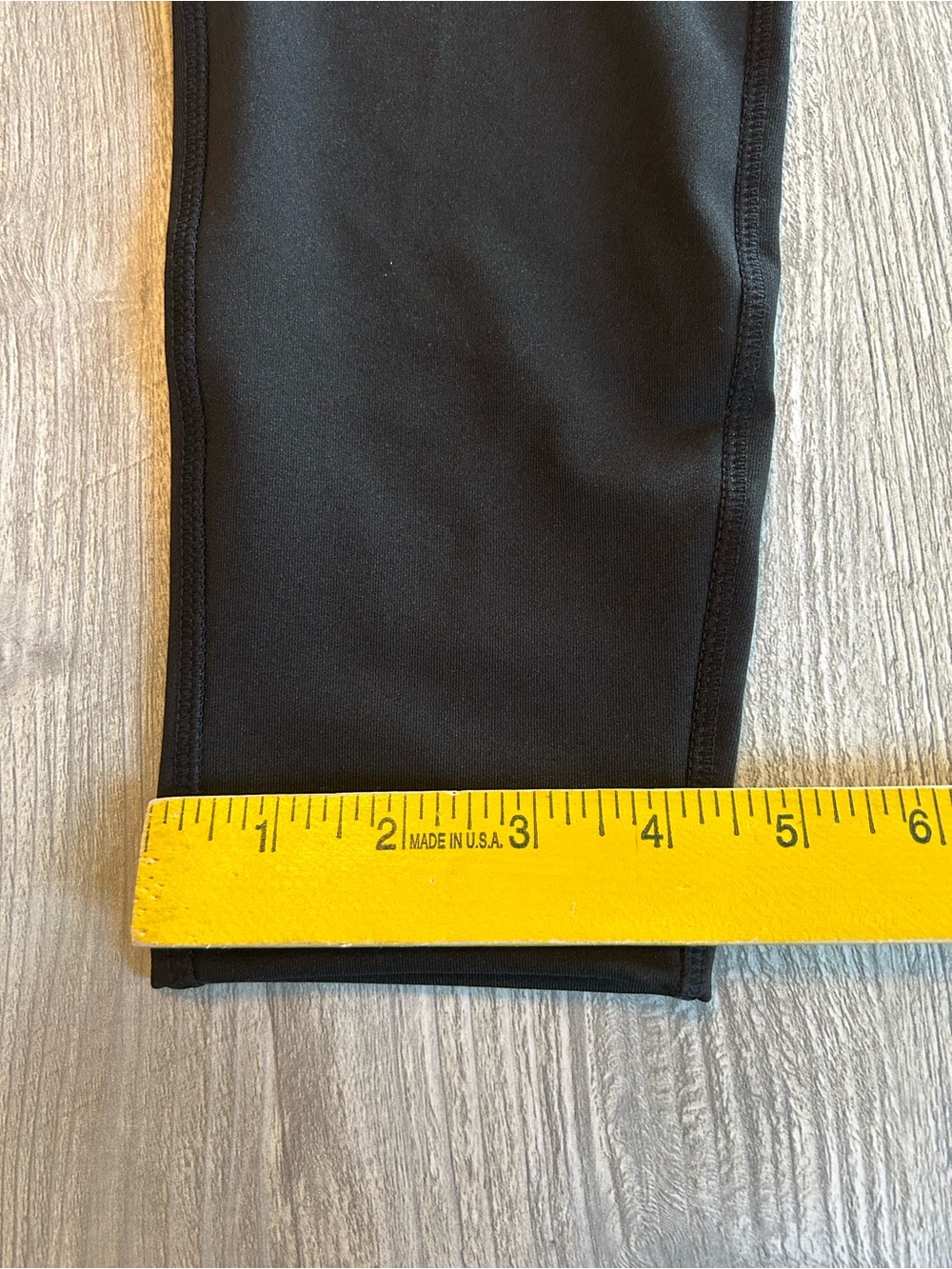 Pop Fit Women High Waisted Cropped Leggings Black XL Pockets Athleisure Gym New. - Picture 14 of 14
